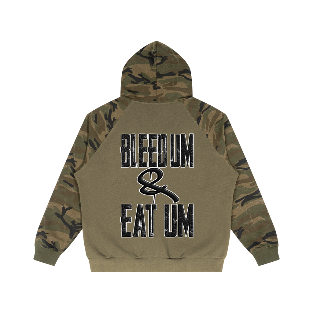 Camo Zip Hoodie