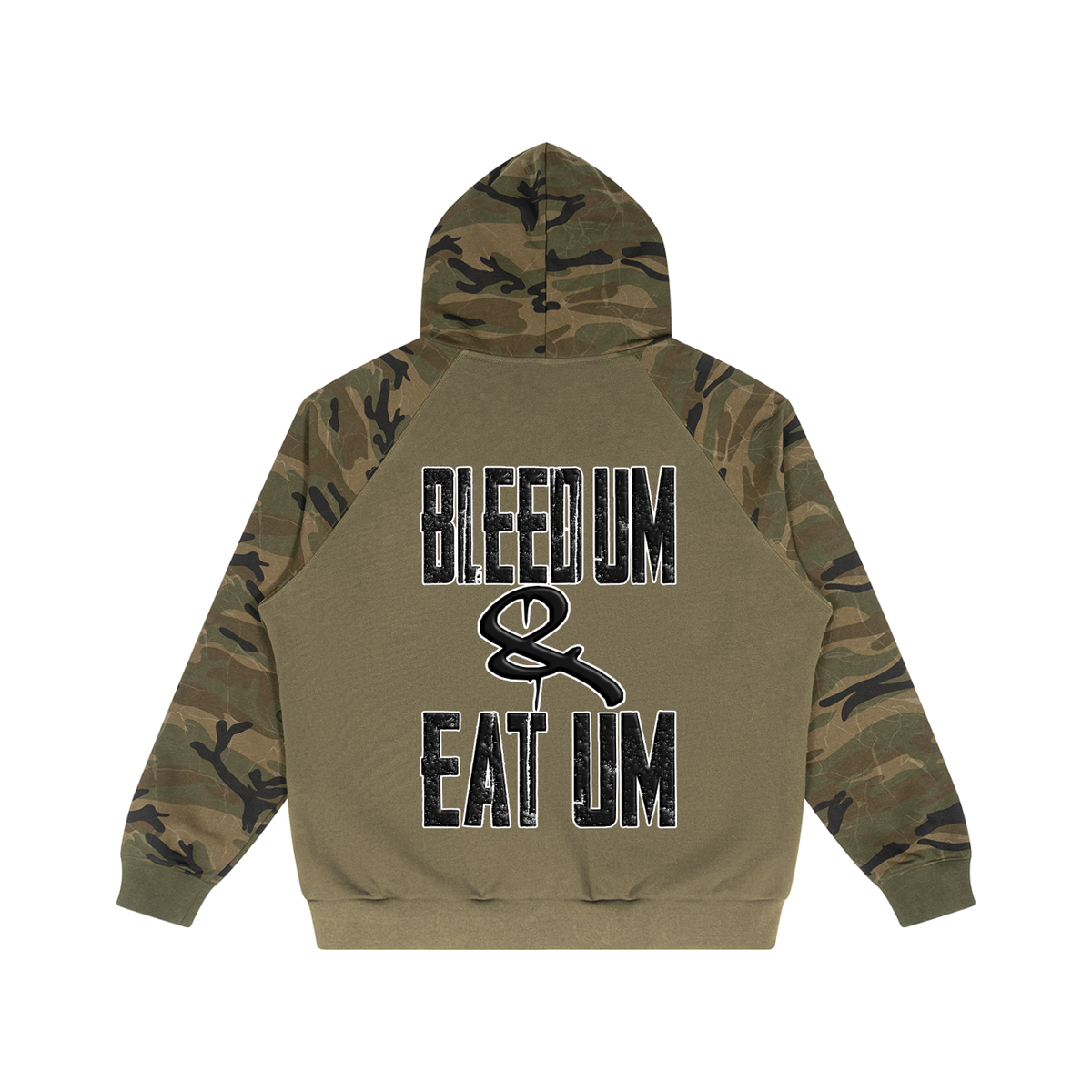 Camo Zip Hoodie