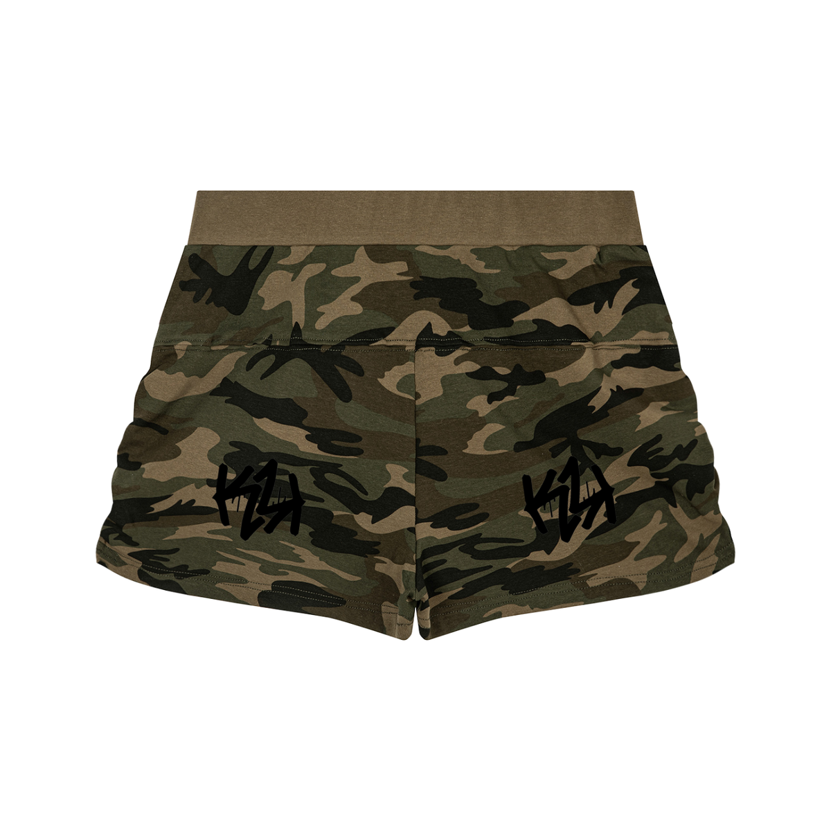 Slim Camo Shorts