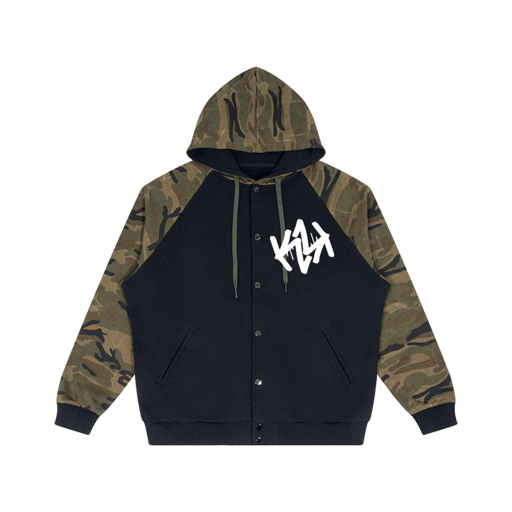 Camo Zip Hoodie