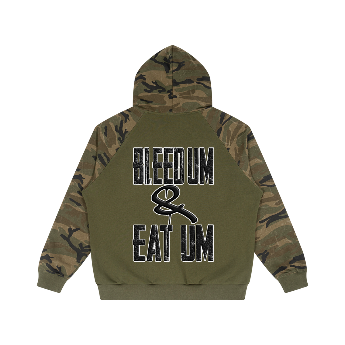 Camo Zip Hoodie