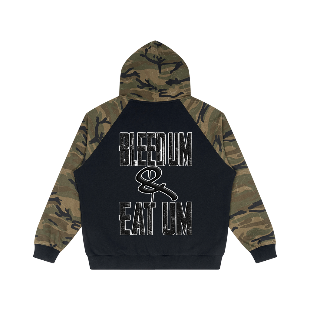 Camo Zip Hoodie