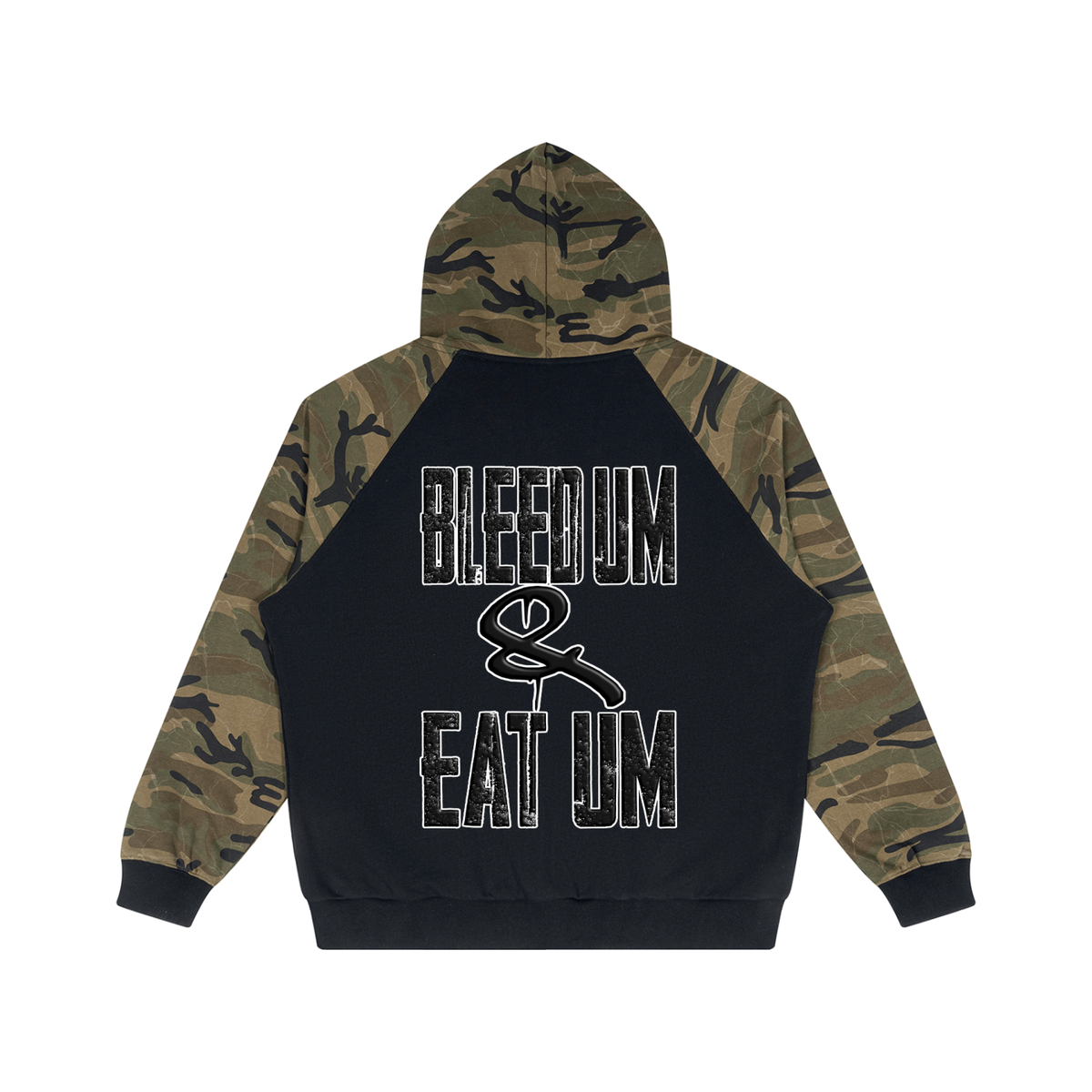Camo Zip Hoodie
